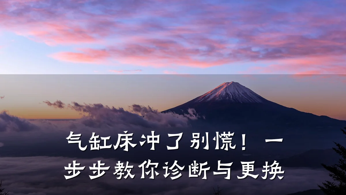 气缸床冲了别慌!一步步教你诊断与更换