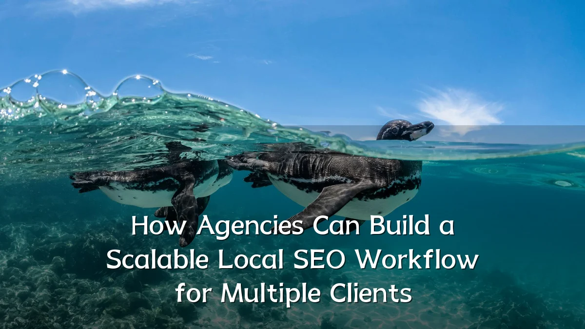 How Agencies Can Build a Scalable Local SEO Workflow for Multiple Clients
