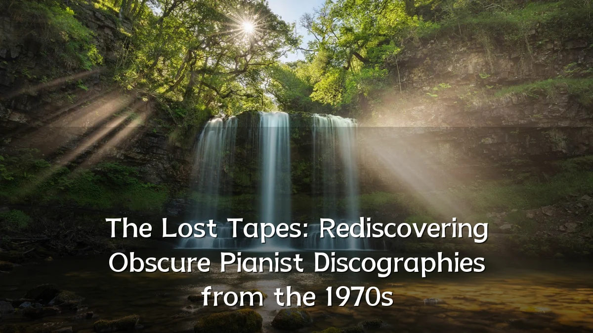 The Lost Tapes: Rediscovering Obscure Pianist Discographies from the 1970s