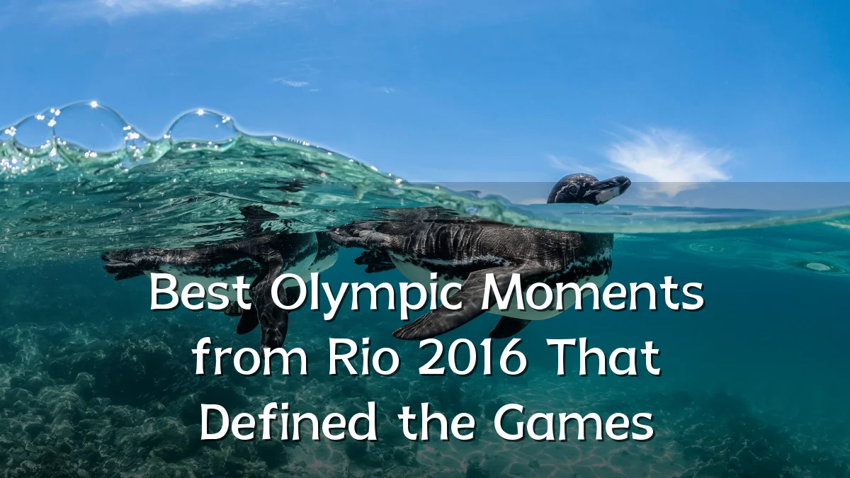 Best Olympic Moments from Rio 2016 That Defined the Games