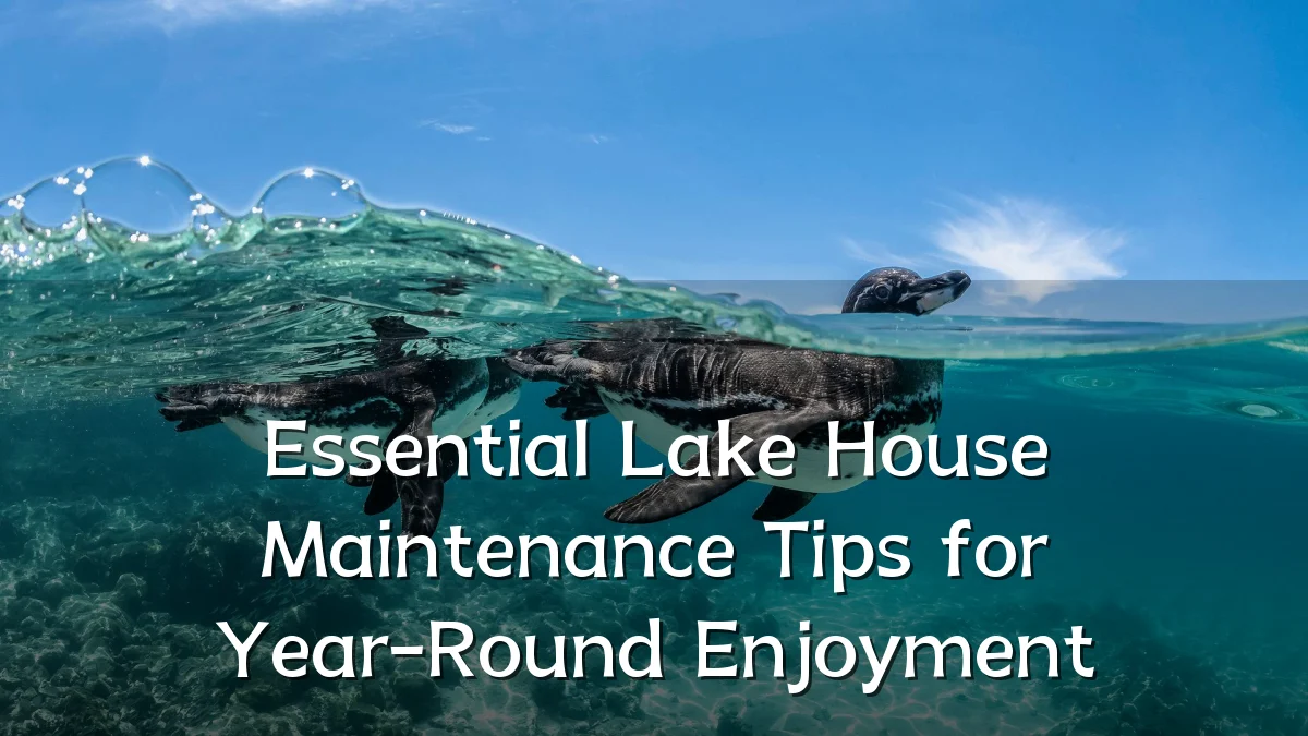 Essential Lake House Maintenance Tips for Year-Round Enjoyment