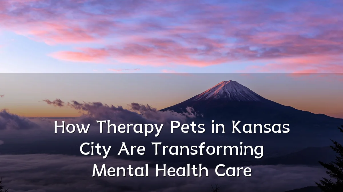 How Therapy Pets in Kansas City Are Transforming Mental Health Care