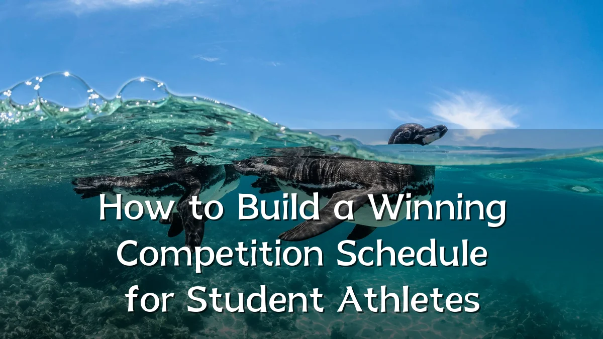 How to Build a Winning Competition Schedule for Student Athletes