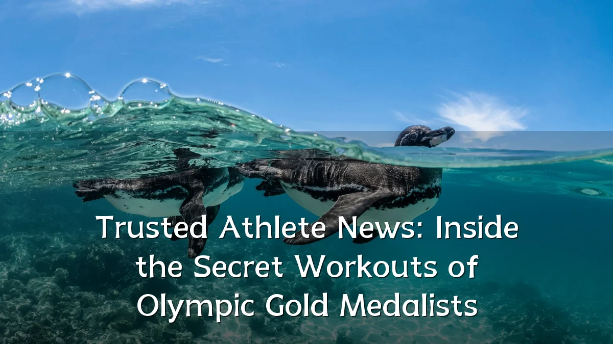 Trusted Athlete News: Inside the Secret Workouts of Olympic Gold Medalists